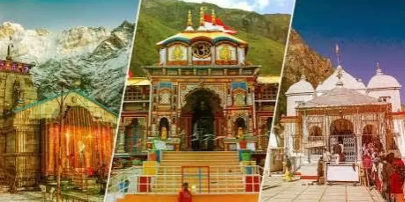 Kedarnath Badrinath Gangotri Teen Dham Yatra from Delhi